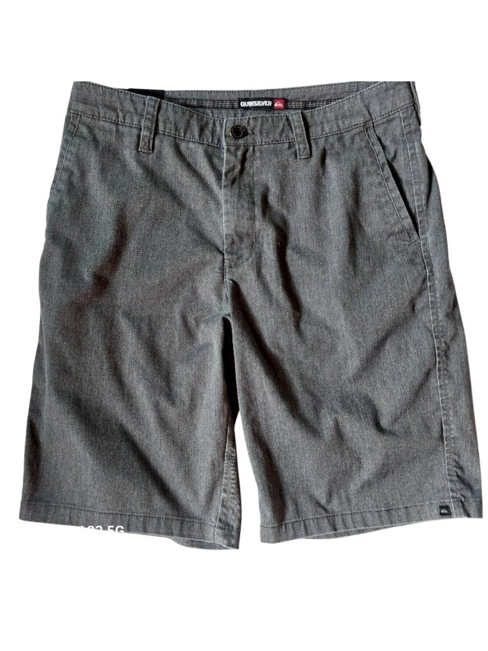 Quiksilver Mens Gray Hybrid Shorts Size 30 Casual Lightweight Polyester Blend